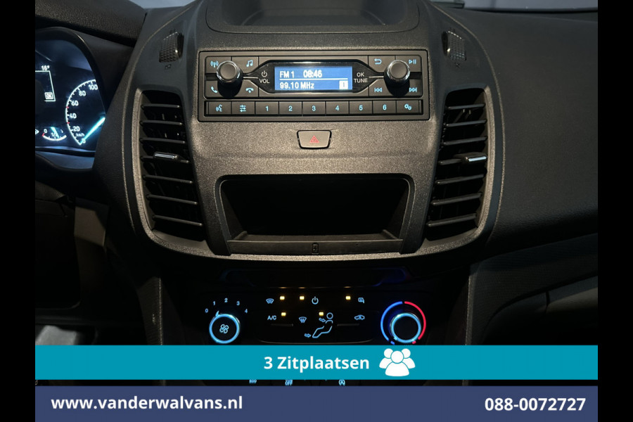 Ford Transit Connect 1.5 EcoBlue L1H1 Euro6 Airco | 3-zits | Verwarmde Voorruit Bluetoothtelefoon voorbereiding, Parkeersensoren, Bijrijdersbank