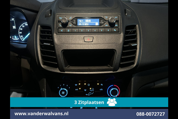 Ford Transit Connect 1.5 EcoBlue L1H1 Euro6 Airco | 3-zits | Verwarmde Voorruit Bluetoothtelefoon voorbereiding, Parkeersensoren, Bijrijdersbank