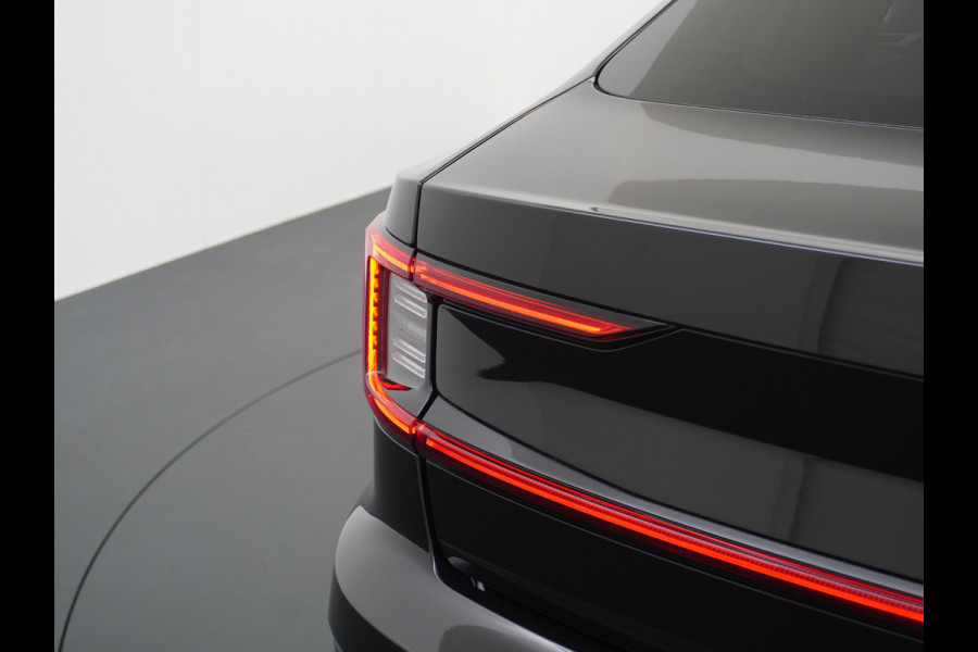 Polestar 2 78kWh 408PK PERFORMANCE 0-100 4,7sec. SOH 92,82% Long Range Trekhaak Pano-dak Elektr.Stoel+verwarmd Stuurverward (semi-)-AutoPil Google-Android® Navi 360°Camera Elek.Achterklep PDC-a+v Performance-Ophanging Premium-Audio Active-Grille Keyless LEDParkeerassist auto 1.500KG Trekgewicht! 1e Eigenaar 3fase 11kw thuis laden