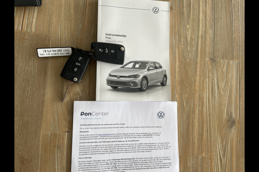 Volkswagen Polo 1.0 TSI Life Edition Airco - Achteruitrijcamera - Parkeersensoren achter - Stuur leder - Multifunctioneel stuurwiel - Cruise control - Climate control - Stoelverwarming - Apple carplay -