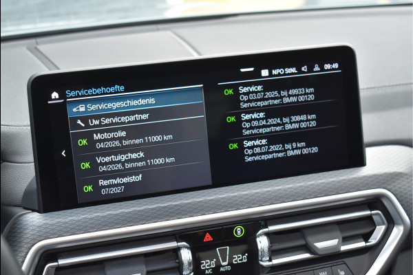 BMW X3 xDrive30e M-Sport Pakket 292 Pk Brooklyn Grau Laser Led Pano Navi Leder HUD Camera 20 Inch