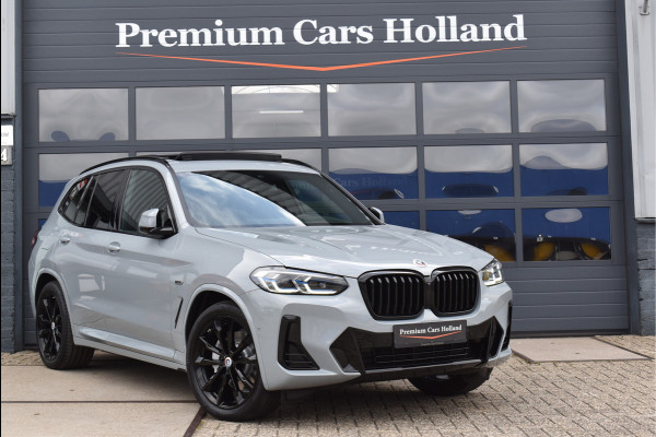 BMW X3 xDrive30e M-Sport Pakket 292 Pk Brooklyn Grau Laser Led Pano Navi Leder HUD Camera 20 Inch
