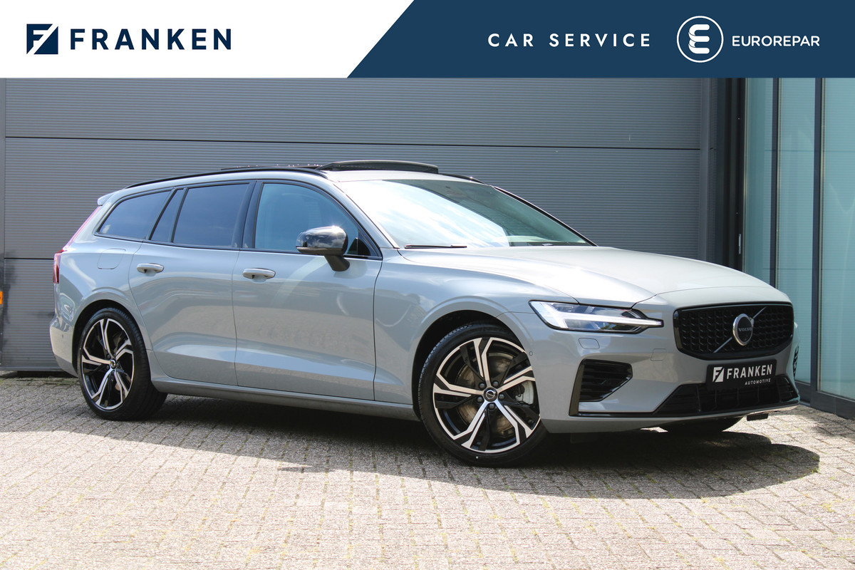 Volvo V60 2.0 T6 Plug-in hybrid AWD Plus Dark | Panoramadak | Trekhaak | H/K | 360 Camera