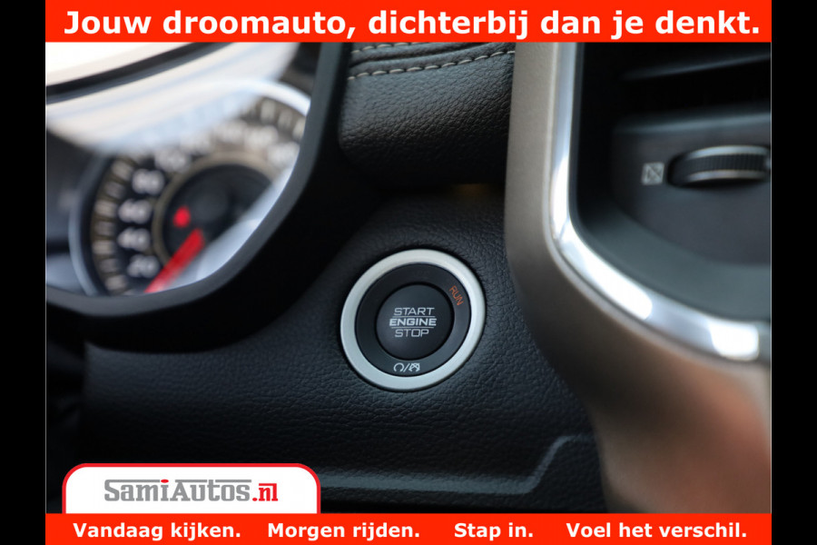 Dodge Ram 1500 LARAMIE | 5.7 V8 | 46.000KM! | PANORAMA | NIGHT EDITION | CRUISE | 200L LPG | HARMAN/KARDON | CAMERA | STOEL VENTILATIE/VERWAMING | CREWCAB | 4X4 | AUTO TREEPLANK | 3500KG |