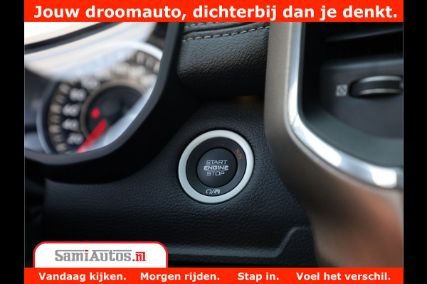 Dodge Ram 1500 LARAMIE | 5.7 V8 | 46.000KM! | PANORAMA | NIGHT EDITION | CRUISE | 200L LPG | HARMAN/KARDON | CAMERA | STOEL VENTILATIE/VERWAMING | CREWCAB | 4X4 | AUTO TREEPLANK | 3500KG |