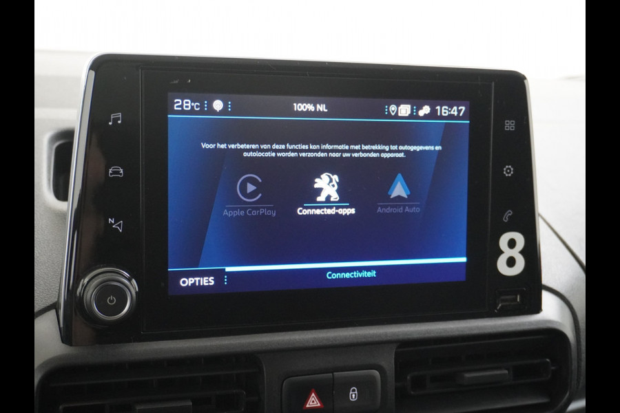 Peugeot Partner 1.2 PureTech Premium, Benzine, Org NED! Airco, Cruise Control, Navigatie