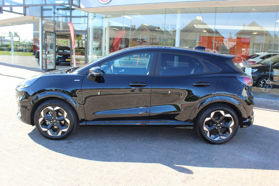 Ford Puma 1.0 125 pk EcoBoost Hybrid ST-Line X Nieuw Model Navigatie , Bluetooth , Fab. Gar. t/m 2029 Winter Pack, Driver Assistance Pack, Camera rondom ,