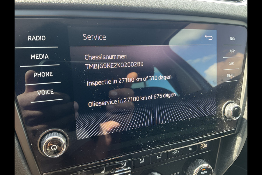 Škoda Octavia Combi 1.6 TDI Automaat Clever Edition Navi Stoelverw. Trekhaak