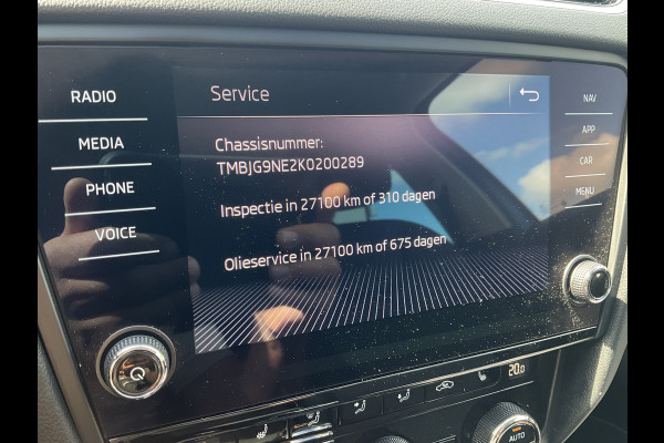 Škoda Octavia Combi 1.6 TDI Automaat Clever Edition Navi Stoelverw. Trekhaak