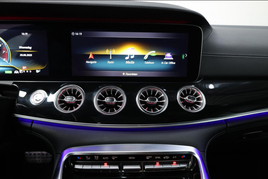 Mercedes-Benz AMG GT 4-Door Coupe AMG 53 4MATIC+ 435+PK LED/VIRTUAL/SFEER/SCHUIFDAK/LEER+MASSAGE/CAM/ACC/ECC/12 MND GARANTIE!