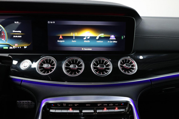 Mercedes-Benz AMG GT 4-Door Coupe AMG 53 4MATIC+ 435+PK LED/VIRTUAL/SFEER/SCHUIFDAK/LEER+MASSAGE/CAM/ACC/ECC/12 MND GARANTIE!