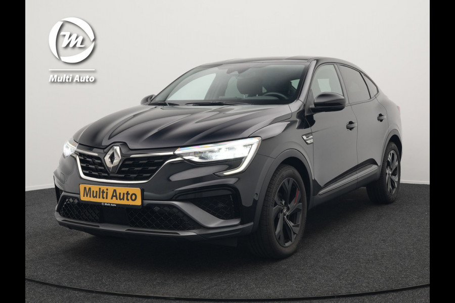 Renault Arkana 1.6 E-Tech R.S. Line Hybrid 158pk Dealer O.H | Adaptive Cruise | Camera | Alcantara Sportstoelen Verwarmd | Keyless | Blis | Draadloos Laden | Sportstuur Verwarmd | Navigatie | DAB |