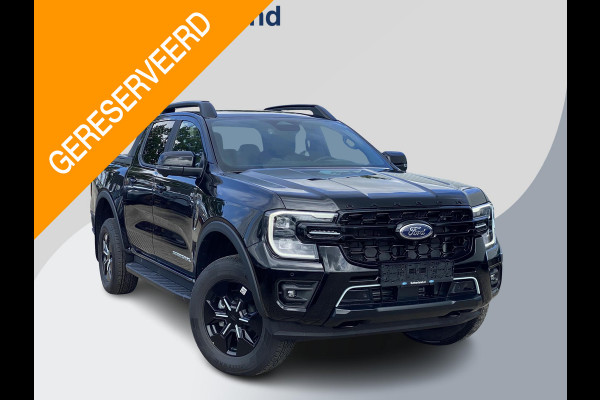 Ford Ranger 2.3 PHEV Stormtrak Double Cab 281pk | Zuid | 5 persoons! | Technology Pack Plus Trailer | Cargo Area Pack | Power Rollertop | Prijs excl. BTW incl. BPM | laadkabel mode 3 16A