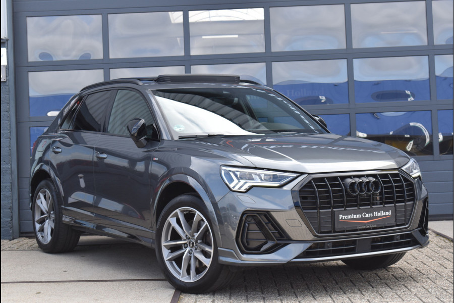 Audi Q3 45 TFSI e S-Line 245 Pk Black Ed Pano Carbon Sonos Leder/Alcantara 19 Inch
