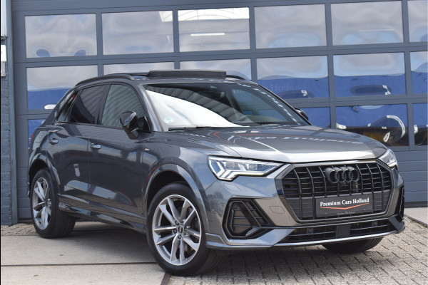 Audi Q3 45 TFSI e S-Line 245 Pk Black Ed Pano Carbon Sonos Leder/Alcantara 19 Inch