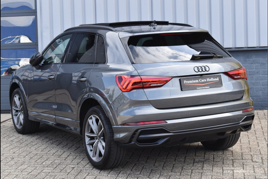 Audi Q3 45 TFSI e S-Line 245 Pk Black Ed Pano Carbon Sonos Leder/Alcantara 19 Inch