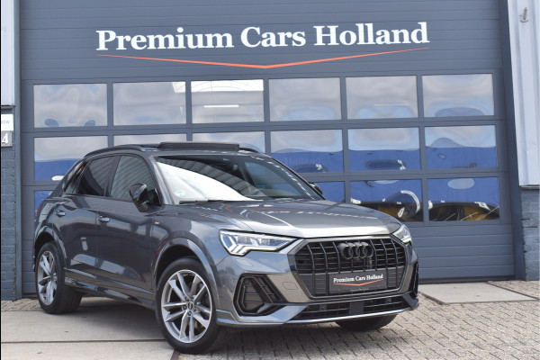 Audi Q3 45 TFSI e S-Line 245 Pk Black Ed Pano Carbon Sonos Leder/Alcantara 19 Inch