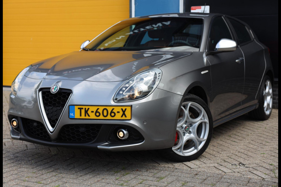 Alfa Romeo Giulietta 1.4 Turbo QV Line / 170 PK / AUT / Cognac Leder / Navi / Ecc / Cruise Control / Led / Pdc / 18 Inc