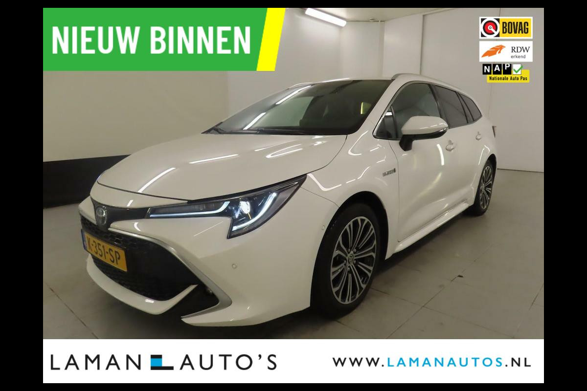 Toyota Corolla Touring Sports 1.8 Hybrid 122pk Executive | CarPlay Leder/Alcantara 17" LMV BSM HUD ECC Navi LED ACC Camera | Hybrid Voorschoten