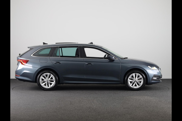 Škoda Octavia Combi 1.0 e-TSI Business Edition Plus 110 pk Automaat (DSG) | Navigatie | Panoramadak | Elektr. trekhaak | Parkeersensoren | Achteruitrijcamera | Autom. airco (3 zones) |