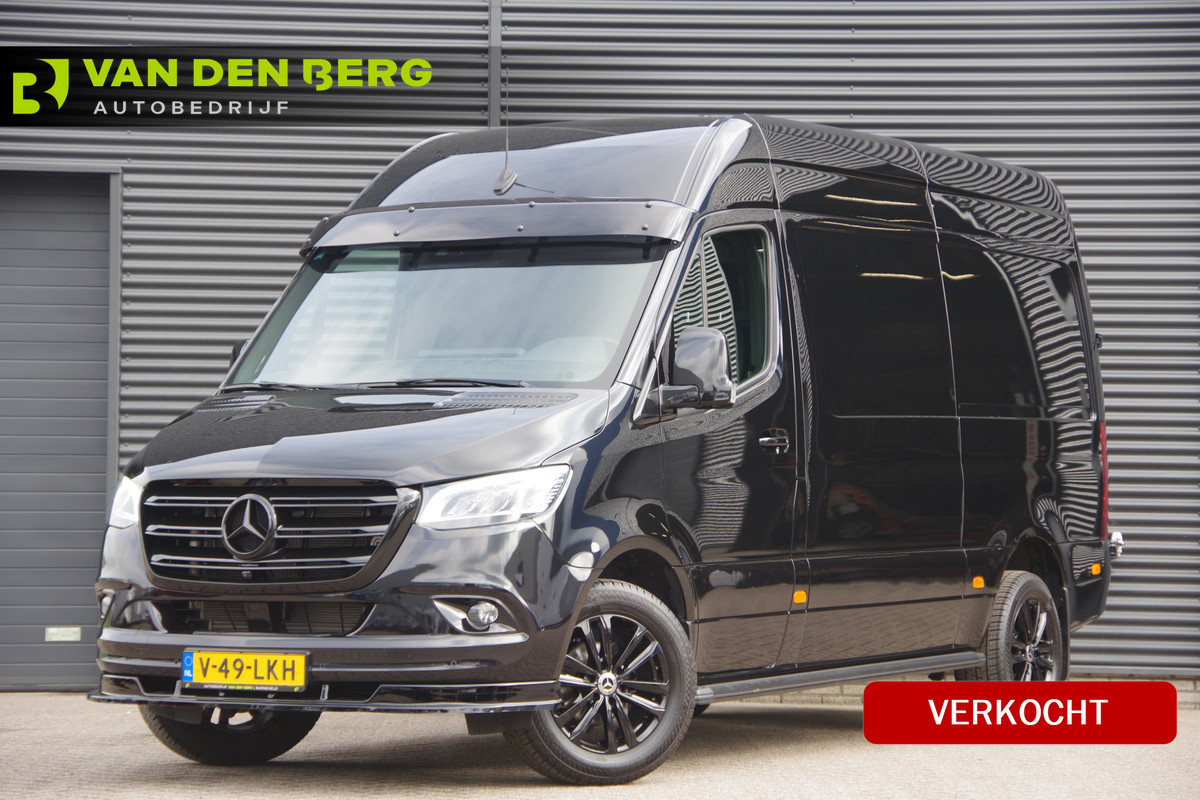 Mercedes-Benz Sprinter 319 3.0 V6 CDI L2H2 AUT. LED, ADAPT. CRUISE, 3.5T TREKHAAK, 38.000KM! 360 CAMERA, MBUX 10.25'', CLIMA, STOELVERWARMING, STANDKAC
