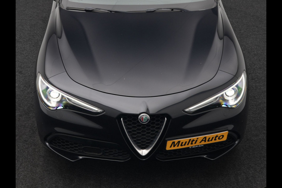 Alfa Romeo Stelvio 2.0 T AWD Super Q4 Automaat 200pk Dealer O.H | Trekhaak Afneembaar | Adaptive Cruise | Camera | Blis | Lederen Sportstoelen Memory & Verwarmd | Navigatie | DAB |