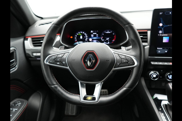 Renault Arkana 1.6 E-Tech R.S. Line Hybrid 158pk Dealer O.H | Adaptive Cruise | Camera | Alcantara Sportstoelen Verwarmd | Keyless | Blis | Draadloos Laden | Sportstuur Verwarmd | Navigatie | DAB |