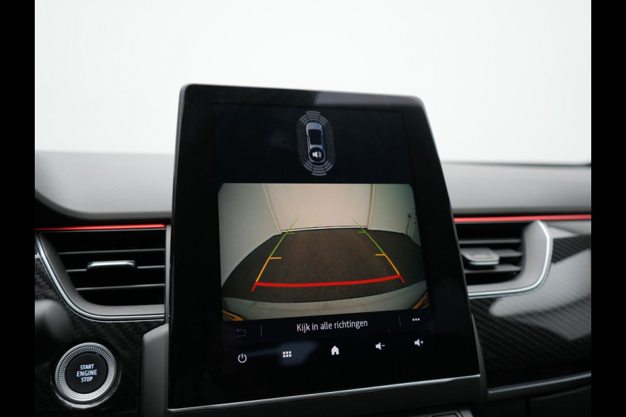 Renault Arkana 1.6 E-Tech R.S. Line Hybrid 158pk Dealer O.H | Adaptive Cruise | Camera | Alcantara Sportstoelen Verwarmd | Keyless | Blis | Draadloos Laden | Sportstuur Verwarmd | Navigatie | DAB |