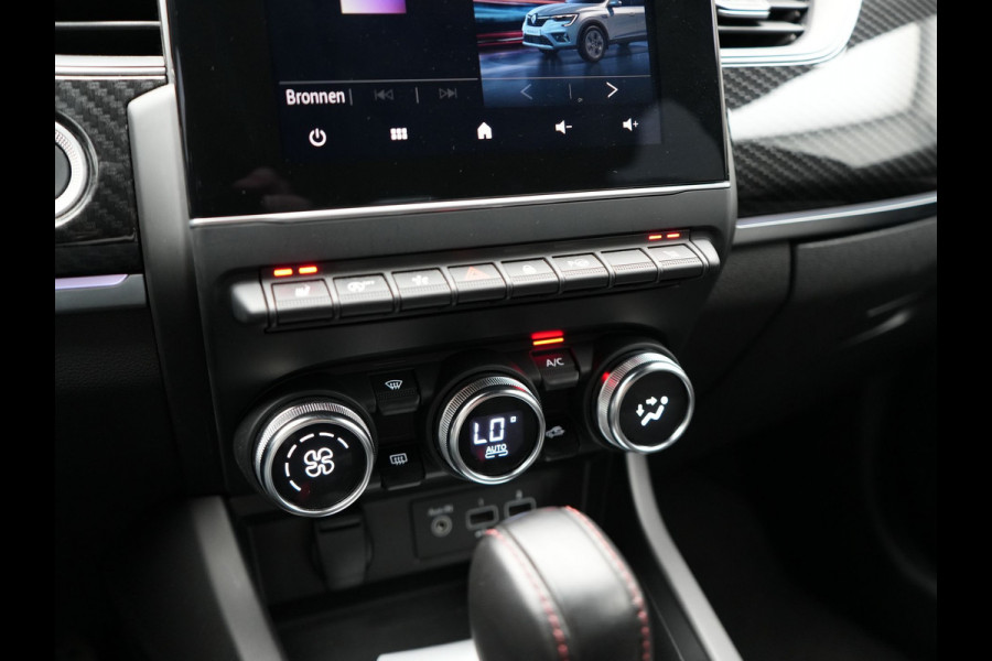 Renault Arkana 1.6 E-Tech R.S. Line Hybrid 158pk Dealer O.H | Adaptive Cruise | Camera | Alcantara Sportstoelen Verwarmd | Keyless | Blis | Draadloos Laden | Sportstuur Verwarmd | Navigatie | DAB |