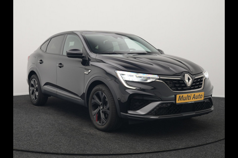 Renault Arkana 1.6 E-Tech R.S. Line Hybrid 158pk Dealer O.H | Adaptive Cruise | Camera | Alcantara Sportstoelen Verwarmd | Keyless | Blis | Draadloos Laden | Sportstuur Verwarmd | Navigatie | DAB |
