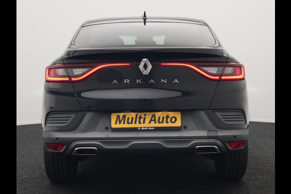 Renault Arkana 1.6 E-Tech R.S. Line Hybrid 158pk Dealer O.H | Adaptive Cruise | Camera | Alcantara Sportstoelen Verwarmd | Keyless | Blis | Draadloos Laden | Sportstuur Verwarmd | Navigatie | DAB |