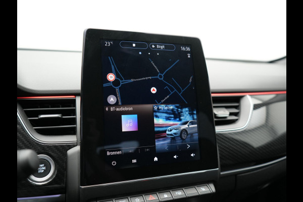 Renault Arkana 1.6 E-Tech R.S. Line Hybrid 158pk Dealer O.H | Adaptive Cruise | Camera | Alcantara Sportstoelen Verwarmd | Keyless | Blis | Draadloos Laden | Sportstuur Verwarmd | Navigatie | DAB |