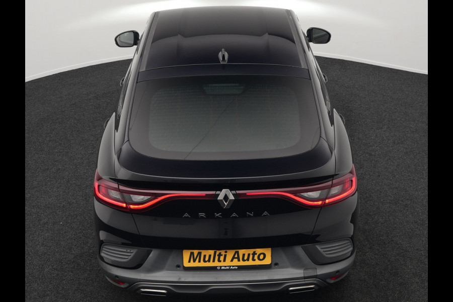 Renault Arkana 1.6 E-Tech R.S. Line Hybrid 158pk Dealer O.H | Adaptive Cruise | Camera | Alcantara Sportstoelen Verwarmd | Keyless | Blis | Draadloos Laden | Sportstuur Verwarmd | Navigatie | DAB |