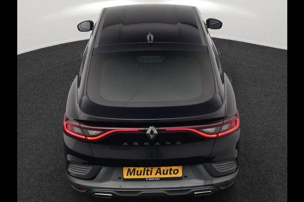 Renault Arkana 1.6 E-Tech R.S. Line Hybrid 158pk Dealer O.H | Adaptive Cruise | Camera | Alcantara Sportstoelen Verwarmd | Keyless | Blis | Draadloos Laden | Sportstuur Verwarmd | Navigatie | DAB |