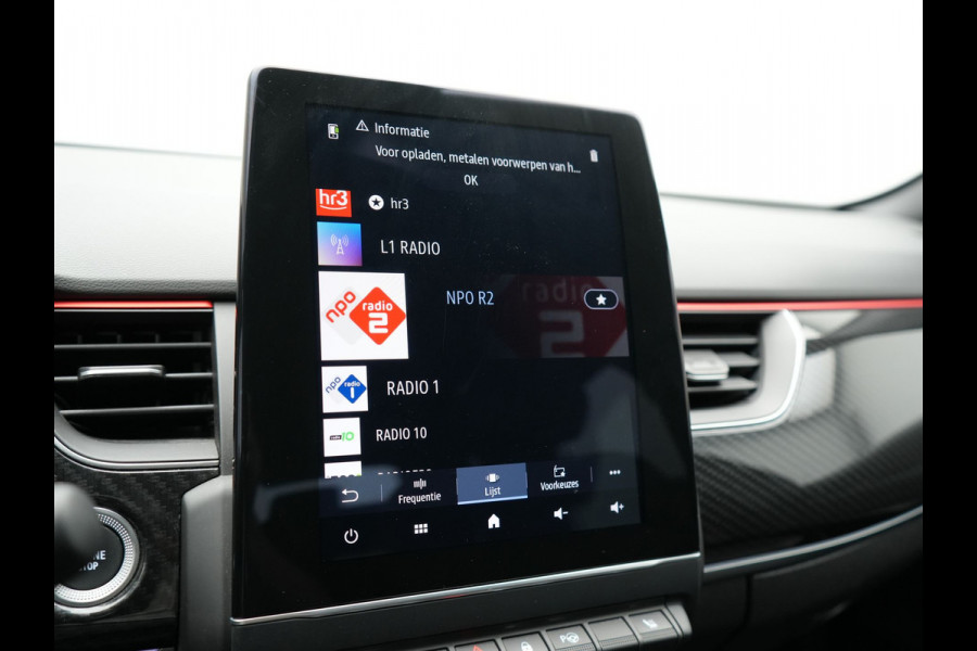 Renault Arkana 1.6 E-Tech R.S. Line Hybrid 158pk Dealer O.H | Adaptive Cruise | Camera | Alcantara Sportstoelen Verwarmd | Keyless | Blis | Draadloos Laden | Sportstuur Verwarmd | Navigatie | DAB |