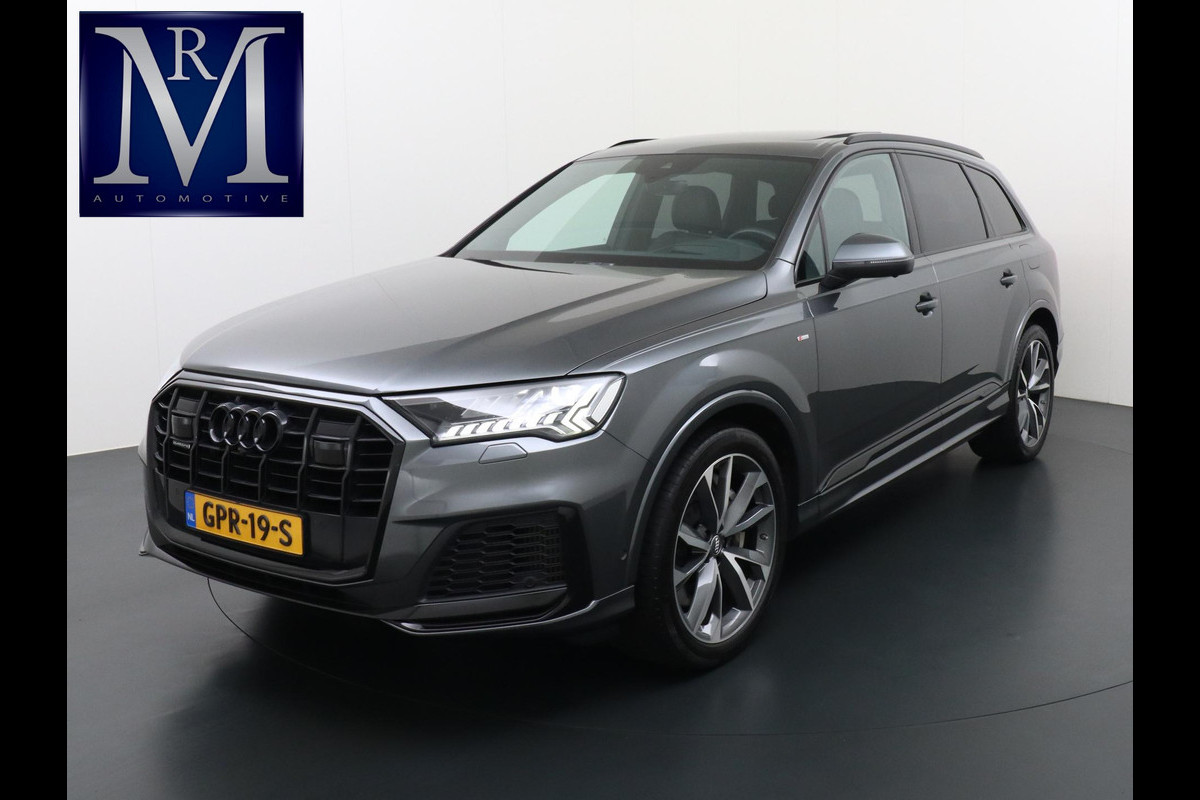 Audi Q7 55 TFSI e quattro S LINE in - exterieur | MEGA VOL! | HEAD UP | LUCHTVERING |360gr | ADD. CRUISE | STOELVERWARMING VOOR+ ACHTER| RIJKLAARPRIJS INCL. 12MND BOVAG