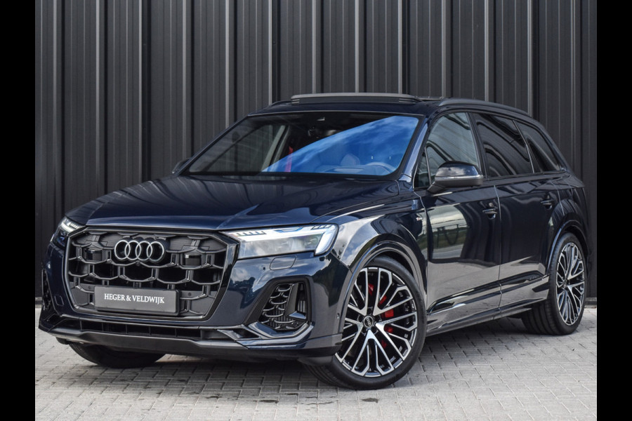 Audi Q7 60 TFSI e QUATTRO COMPETITION | S-SEATS | PANORAMADAK | 5 JR GARANTIE | ADAPTIVE CRUISE | TREKHAAK | HEAD-UP | AMBIANCE INTERIEU