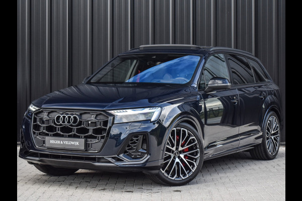 Audi Q7 60 TFSI e QUATTRO COMPETITION | S-SEATS | PANORAMADAK | 5 JR GARANTIE | ADAPTIVE CRUISE | TREKHAAK | HEAD-UP | AMBIANCE INTERIEU