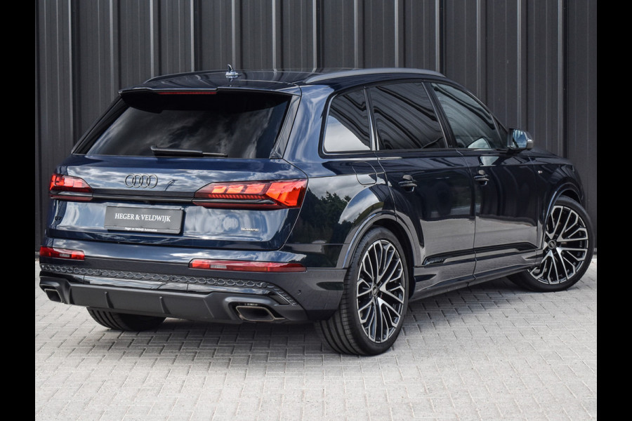 Audi Q7 60 TFSI e QUATTRO COMPETITION | S-SEATS | PANORAMADAK | 5 JR GARANTIE | ADAPTIVE CRUISE | TREKHAAK | HEAD-UP | AMBIANCE INTERIEU