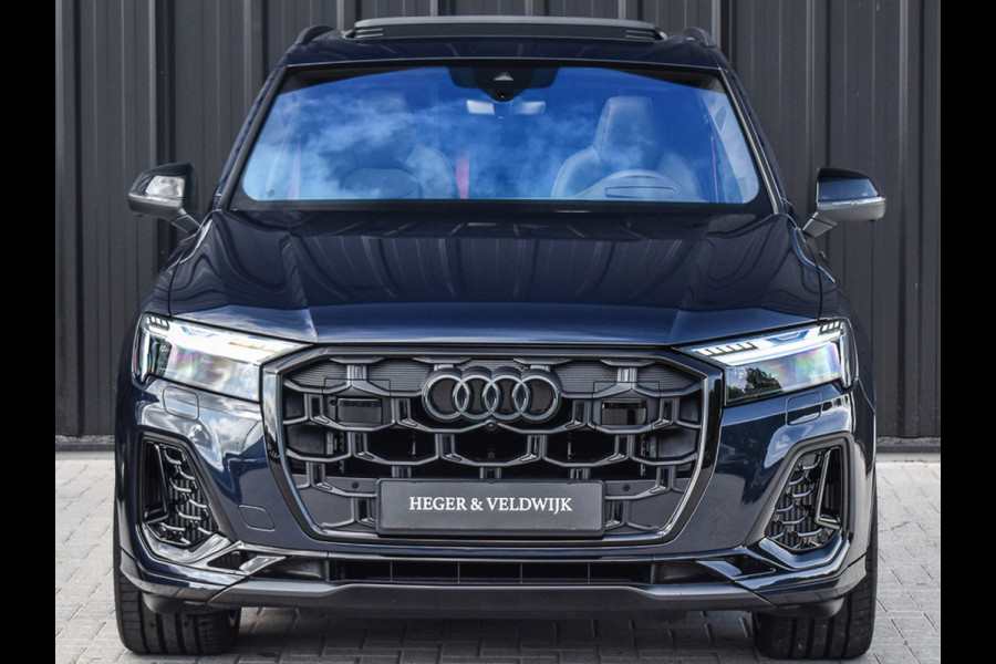 Audi Q7 60 TFSI e QUATTRO COMPETITION | S-SEATS | PANORAMADAK | 5 JR GARANTIE | ADAPTIVE CRUISE | TREKHAAK | HEAD-UP | AMBIANCE INTERIEU
