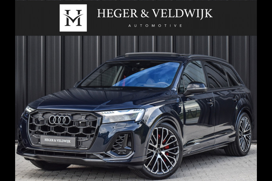 Audi Q7 60 TFSI e QUATTRO COMPETITION | S-SEATS | PANORAMADAK | 5 JR GARANTIE | ADAPTIVE CRUISE | TREKHAAK | HEAD-UP | AMBIANCE INTERIEU