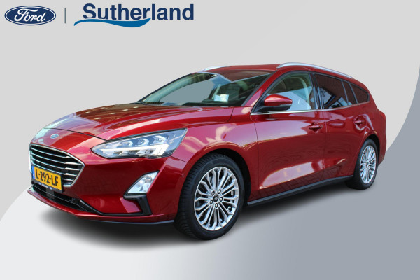 Ford FOCUS Wagon 1.0 EcoBoost 125 PK Titanium Business | Winterpack | 17 Inch Lichtmetalen Velgen | Privacy Glass | Electrische achterklep |Head Up | LED | Adaptieve Cruise Control | Camera | Navi | Climate Control