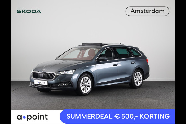 Škoda Octavia Combi 1.0 e-TSI Business Edition Plus 110 pk Automaat (DSG) | Navigatie | Panoramadak | Elektr. trekhaak | Parkeersensoren | Achteruitrijcamera | Autom. airco (3 zones) |