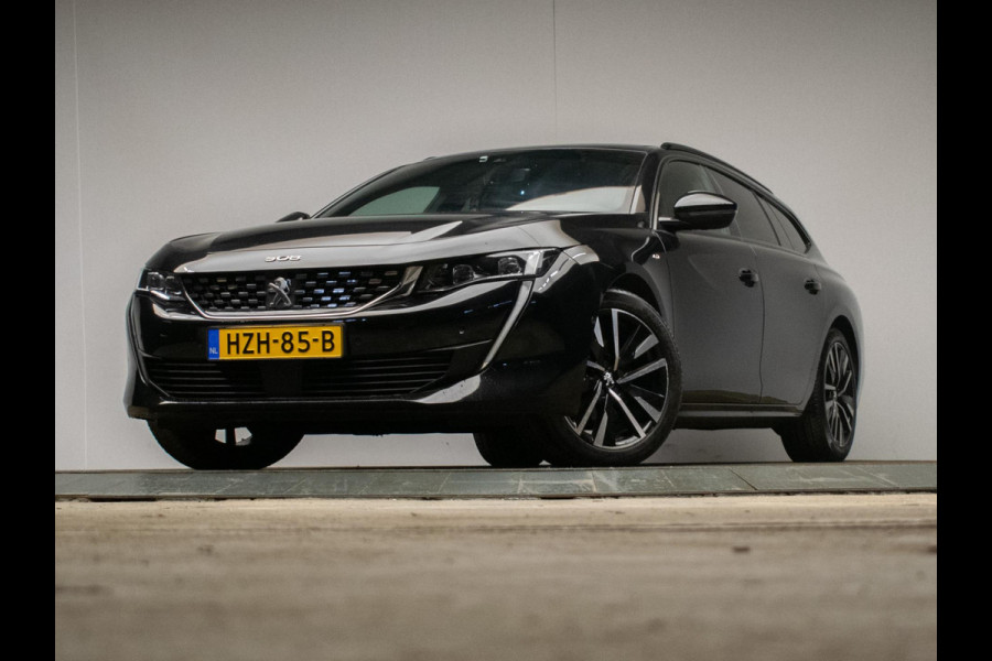 Peugeot 508 1.2 PureTech GT (PANORAMADAK,APPLE CARPLAY,NAVI,STOELVERWARMING,SFEERVERLICHTING,CAMERA,3D VIEW,XENON,PDC,BLACK PACK)