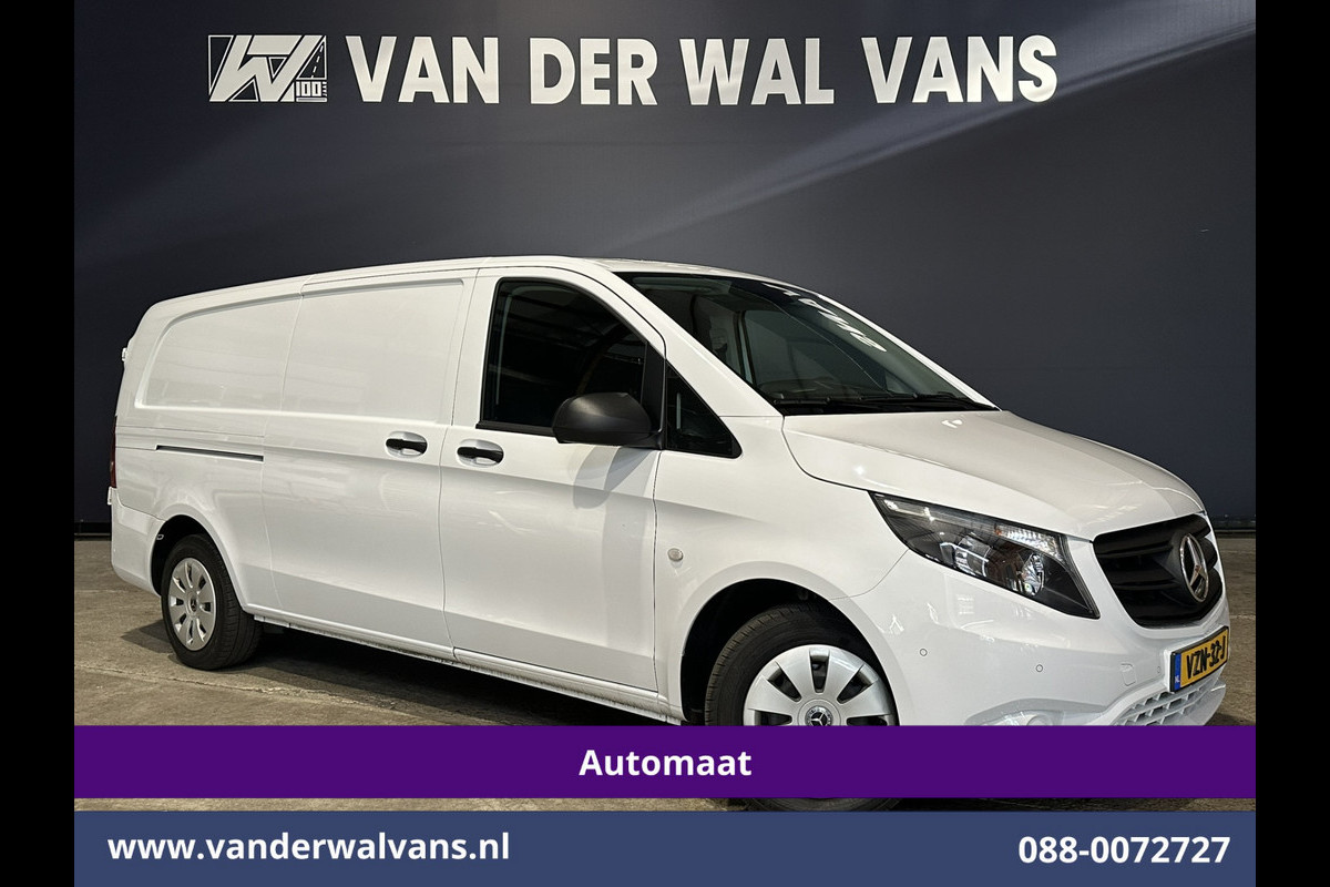 Mercedes-Benz Vito 114 CDI 136pk 9G-Tronic Automaat L3H1 Euro6 Airco | Camera | Apple Carplay | Android Auto Cruisecontrol, 2500kg Trekhaak, Parkeersensoren