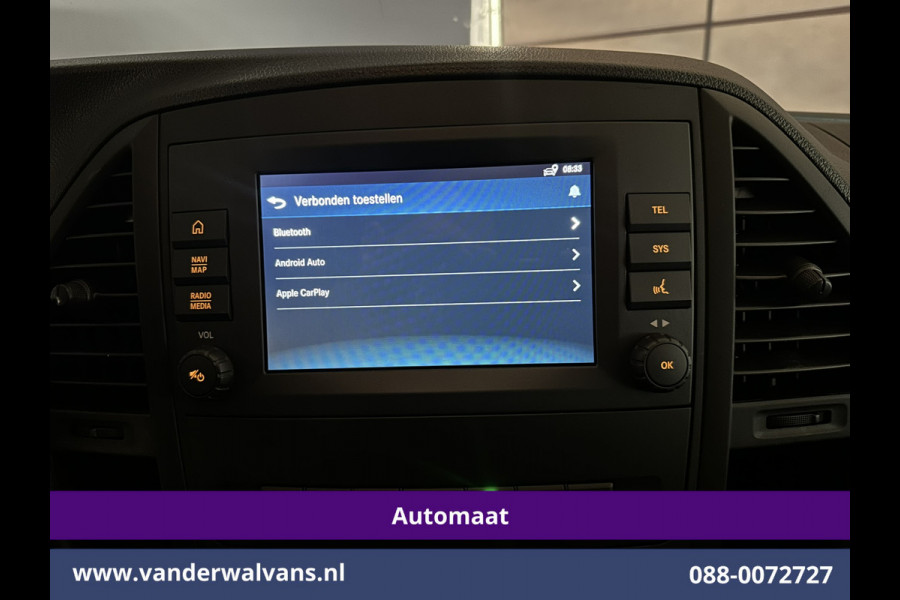 Mercedes-Benz Vito 114 CDI 136pk 9G-Tronic Automaat L3H1 Euro6 Airco | Camera | Apple Carplay | Android Auto Cruisecontrol, 2500kg Trekhaak, Parkeersensoren