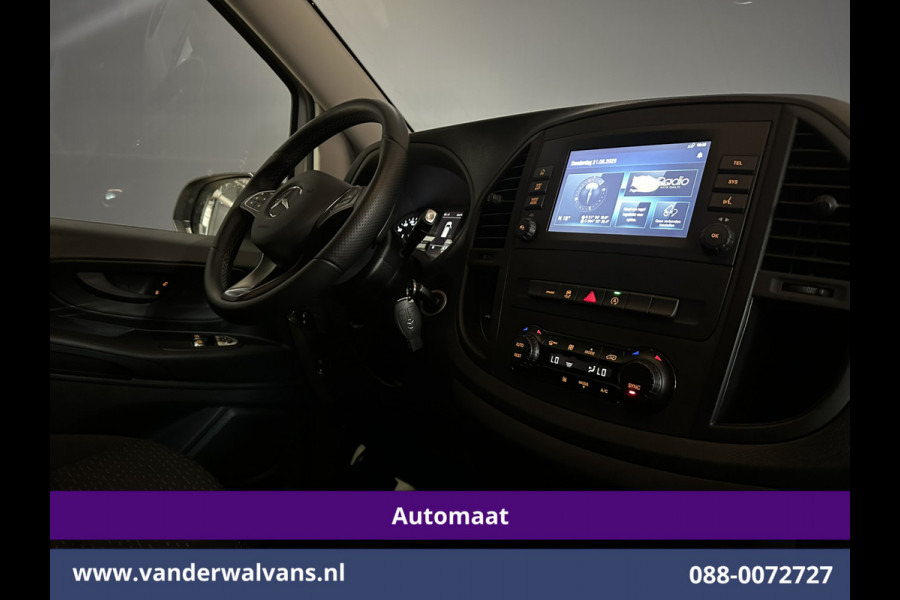 Mercedes-Benz Vito 114 CDI 136pk 9G-Tronic Automaat L3H1 Euro6 Airco | Camera | Apple Carplay | Android Auto Cruisecontrol, 2500kg Trekhaak, Parkeersensoren