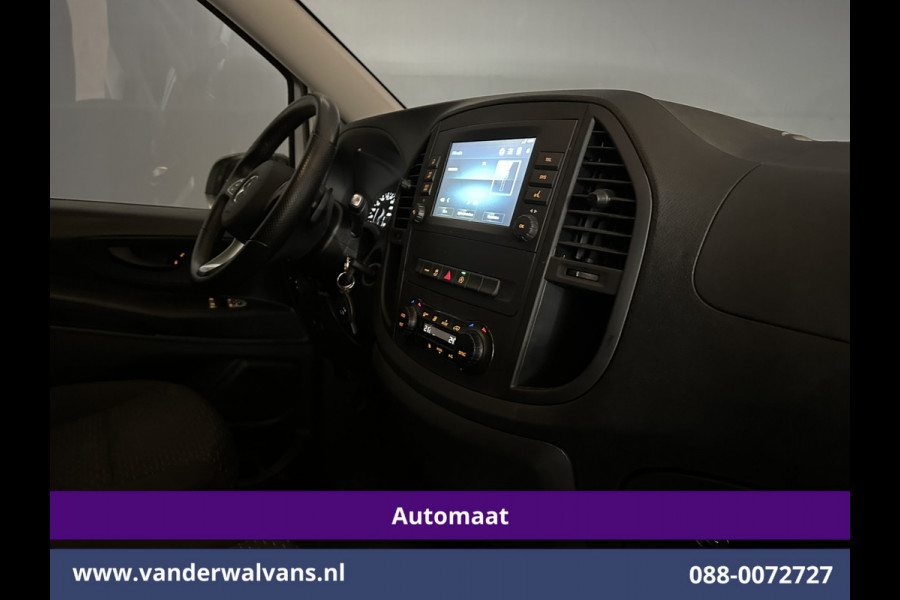 Mercedes-Benz Vito 114 CDI 9G-Tronic Automaat L3H1 Euro6 Fabrieksgarantie Airco | Camera | Apple Carplay | Android Auto Cruisecontrol, 2500kg Trekhaak, Parkeersensoren, Bijrijdersbank