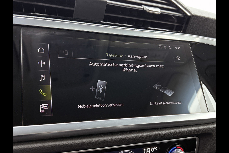 Audi Q3 35 TFSI Advanced edition Plus(Goed OnderH, Navi, Carplay, StoelV, Parkeersensoren, Digitale Tellers, Cruise Con, Etc)