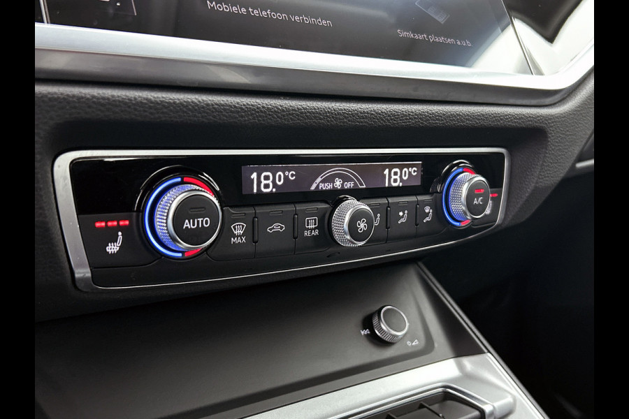 Audi Q3 35 TFSI Advanced edition Plus(Goed OnderH, Navi, Carplay, StoelV, Parkeersensoren, Digitale Tellers, Cruise Con, Etc)